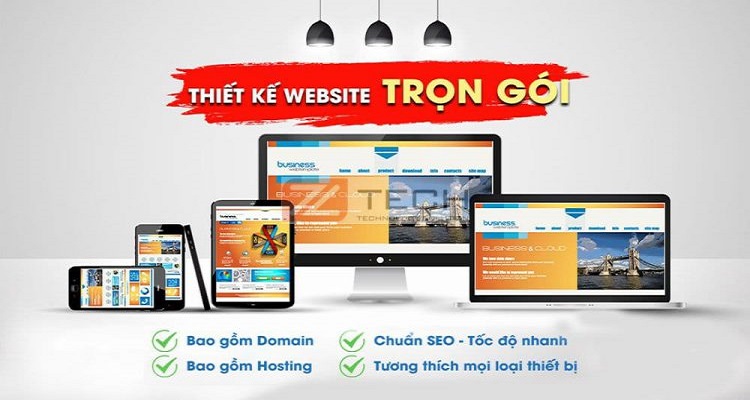 thiết kế trang web