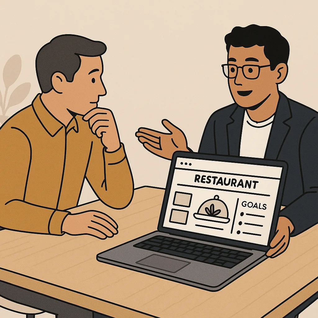 Mẫu giao diện website nhà hàng