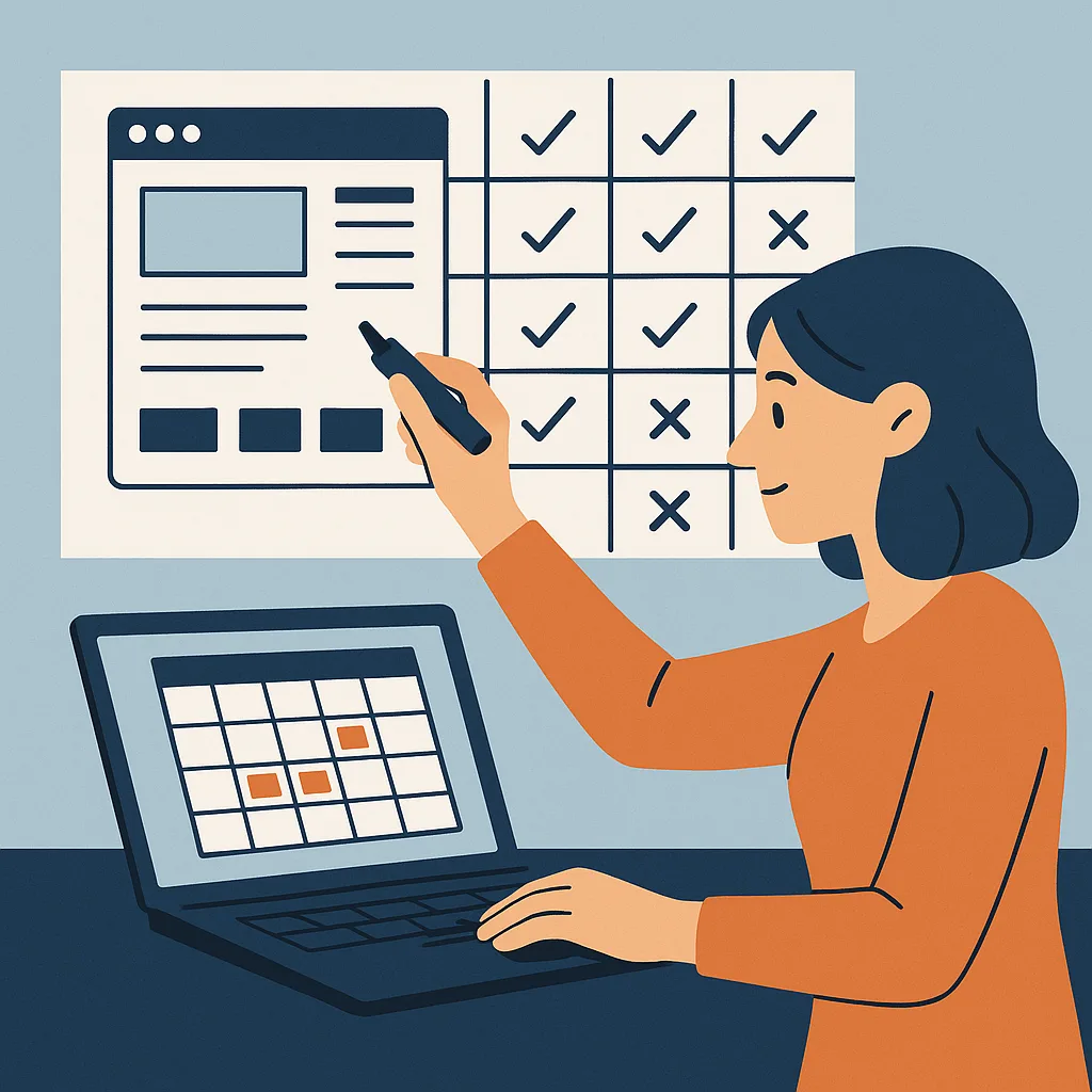Bảng so sánh các tiêu chí chọn nền tảng website cho doanh nghiệp nhỏ,