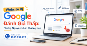Website Bị Google Đánh Giá Thấp: Những Nguyên Nhân Thường Gặp